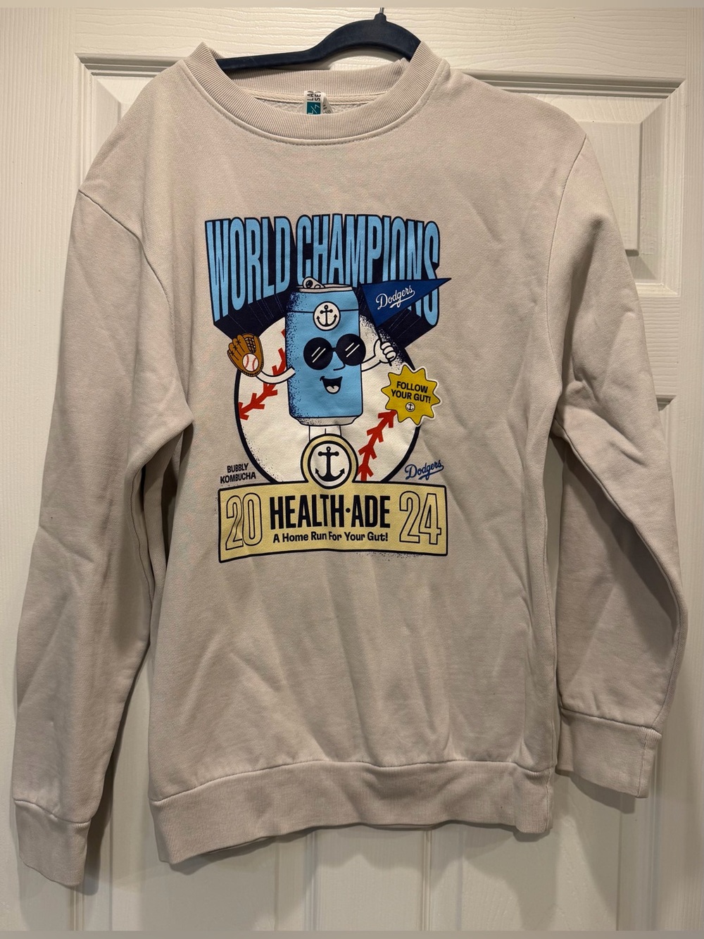 Lane Seven L A Dodgers (MLB) world champs 2024 size medium sweatshirt